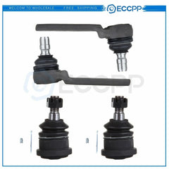 For 1995-2002 Lincoln Town Car Front Suspension 4Pcs Upper & Lower Ball Joints KOEEP [1]