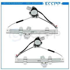 For 1996-00 Honda Civic Sedan Front Left Right Power Window Regulator With Motor 6B93BC-57 [1]