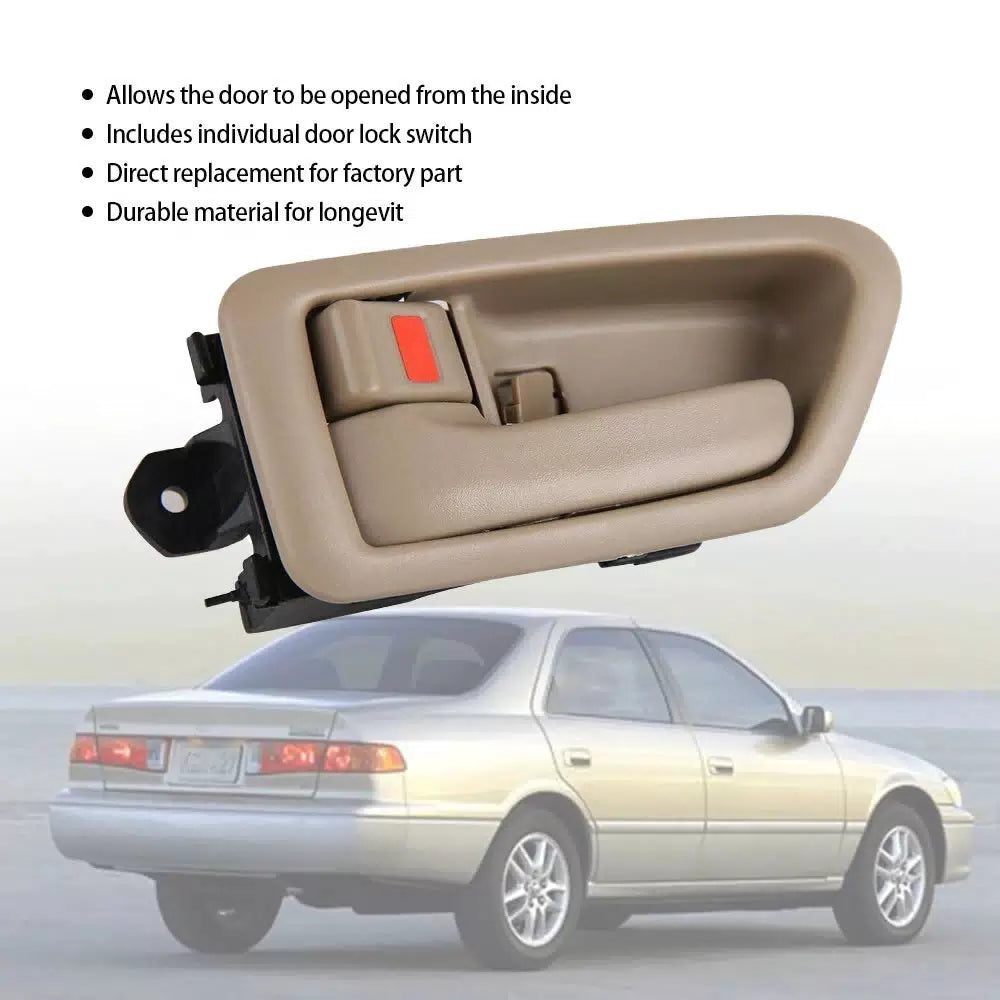 For 1997-2001 Toyota camry Interior Door Handle Driver Left Beige Tan 91008 EOA 6B93BC-57 [9]