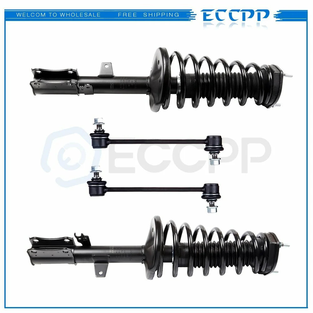 For 1997-2003 Toyota Avalon Rear Complete Strut Coil Spring + Rear Sway Bar 4pc 6B93BC-57 [1]