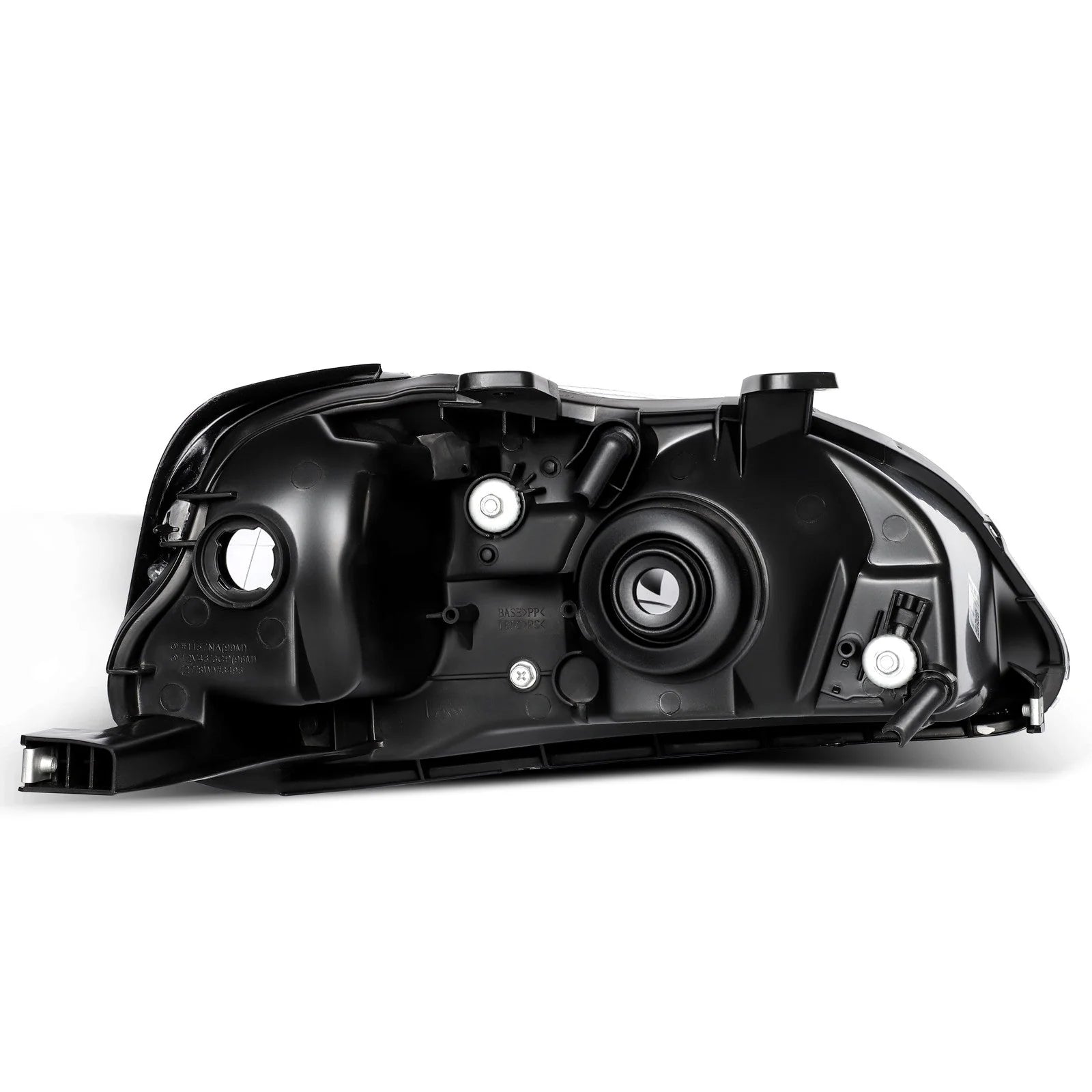 For 1999-2000 Honda Civic Front Headlights Assembly Black Headlamps Left + Right 6B93BC-57 [6]