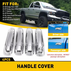 For 1999-2004 Jeep Grand Cherokee Chrome 4 Handle Door Car Exterior Outside EOA 6B93BC-57 [1]