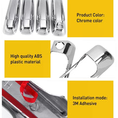 For 1999-2004 Jeep Grand Cherokee Chrome 4 Handle Door Car Exterior Outside EOA 6B93BC-57 [3]