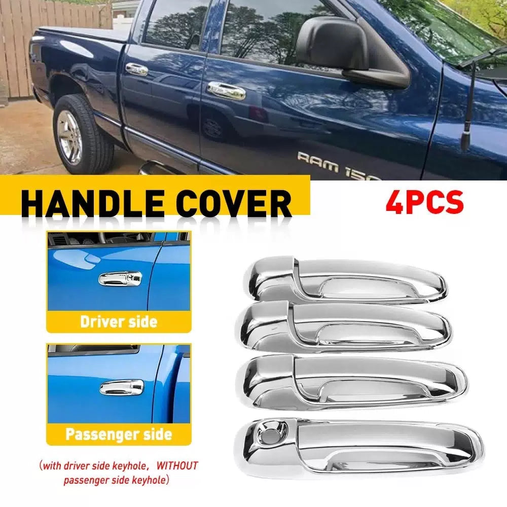 For 1999-2004 Jeep Grand Cherokee Chrome 4 Handle Door Car Exterior Outside EOA 6B93BC-57 [7]