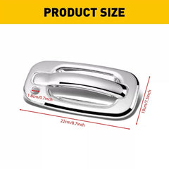 For 1999-2006 Chevy Silverado / GMC Sierra Chrome 2 Door Handle Covers With PSKH 6B93BC-57 [2]