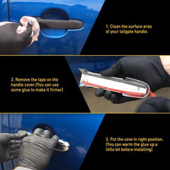 For 1999-2006 Chevy Silverado / GMC Sierra Chrome 2 Door Handle Covers With PSKH 6B93BC-57 [3]