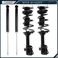 For 2000-05 Toyota Echo 2 pcs Front Complete Struts + 2 pcs Rear Shocks Aborber KOEEP [1]