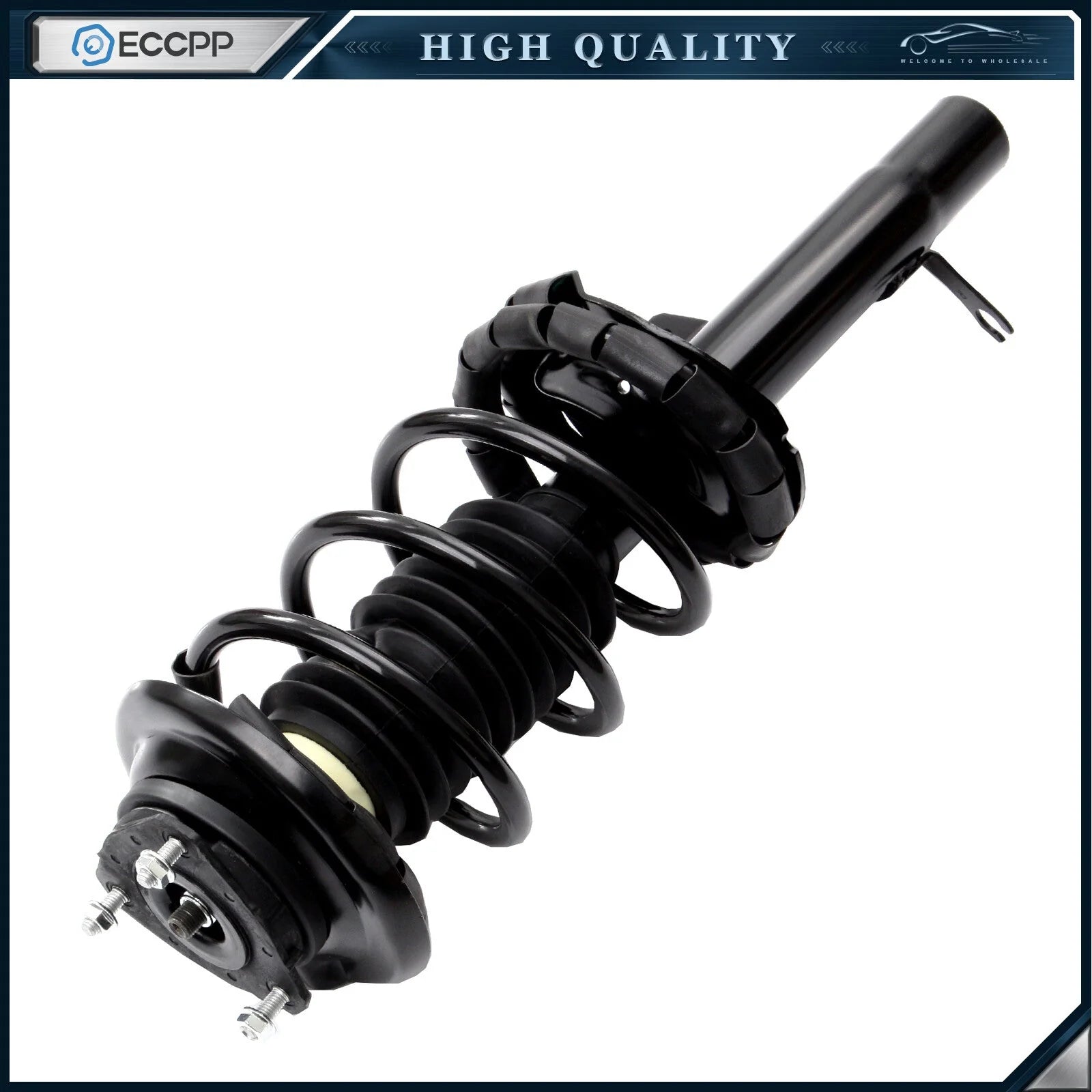 For 2000-2005 Ford Focus (4) Front Complete Struts Spring Assembly + Rear Shock 6B93BC-57 [11]