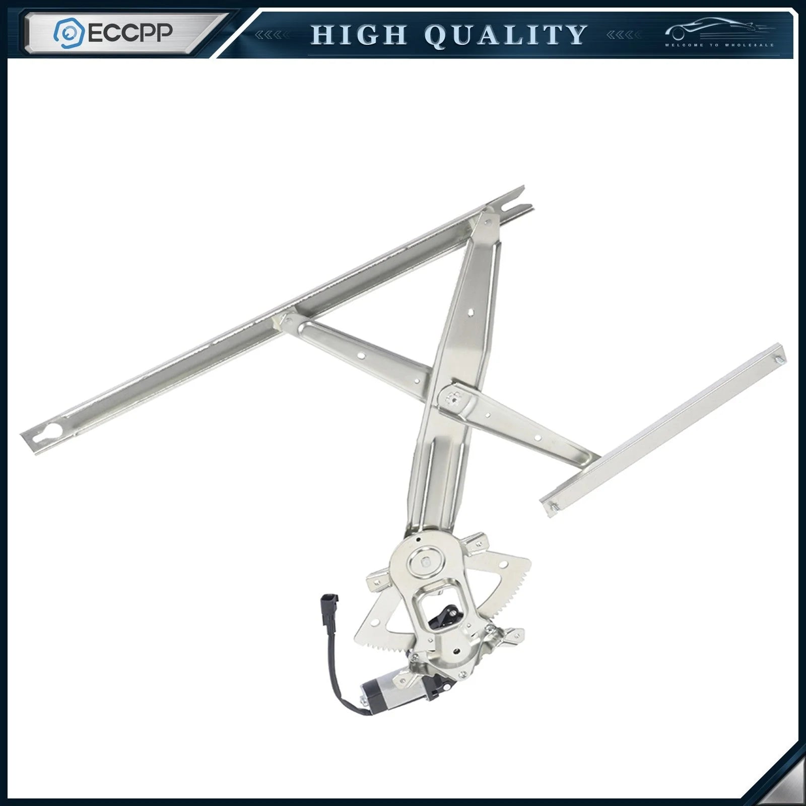 For 2000-2012 Ford F250 Front Left Driver LH Power Window Regulator With Motor 6B93BC-57 [11]