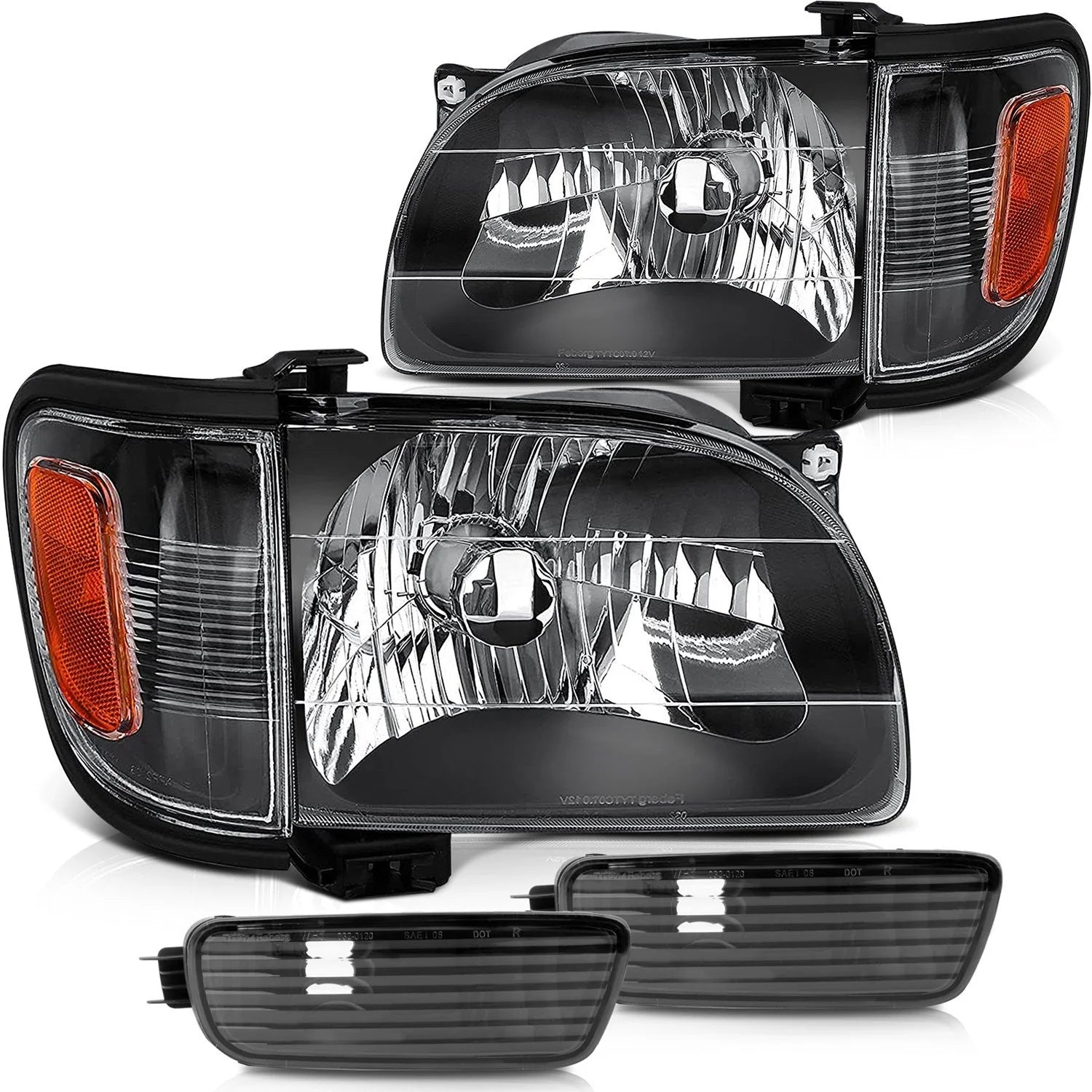 For 2001-2004 Toyota Tacoma Multi-vehicle Replacement Front Headlights Assembly KOEEP [1]