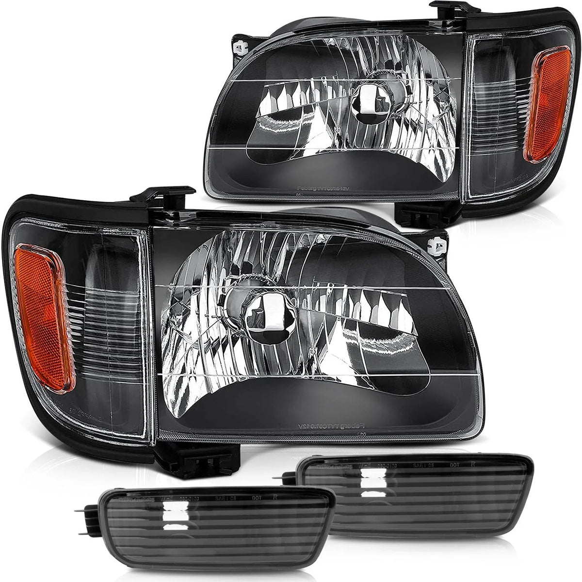 For 2001-2004 Toyota Tacoma Multi-vehicle Replacement Front Headlights Assembly KOEEP [1]