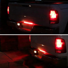 For 2001-2014 Chevy Silverado 2500HD 3500HD LED Rear Tailgate Brake Light Bar EA 6B93BC-57 [3]