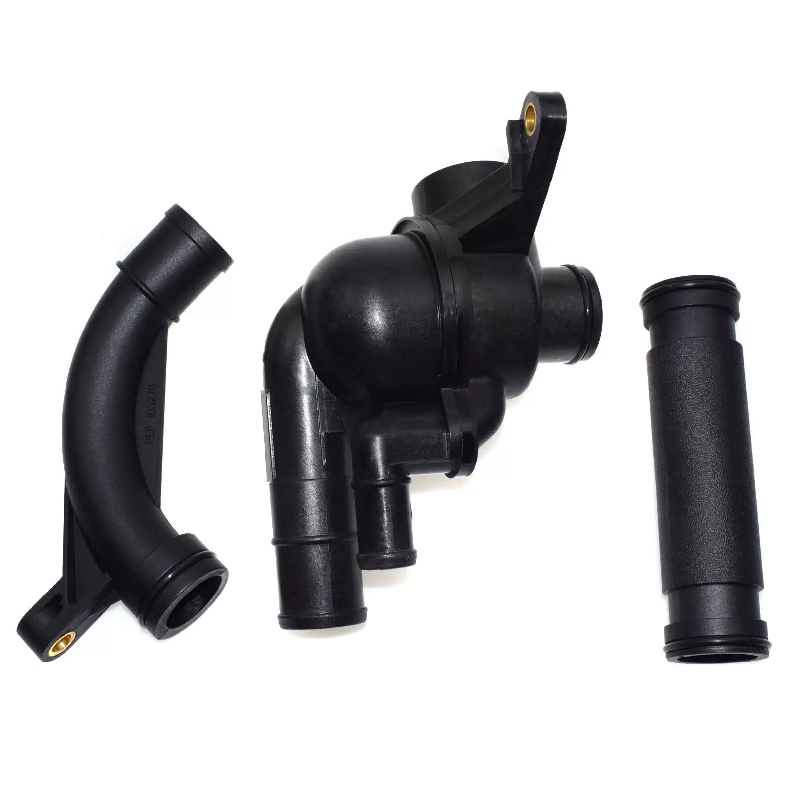 For 2002-2005 Land Rover Freelander Engine Coolant Thermostat Pipe Elbow Kit 6B93BC-57 [2]