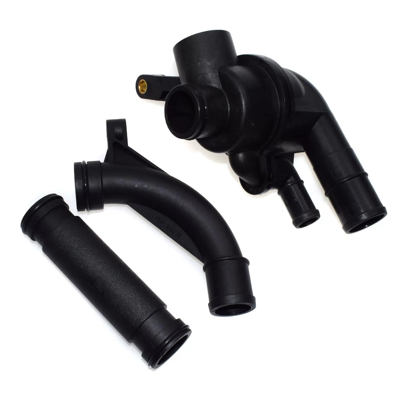 For 2002-2005 Land Rover Freelander Engine Coolant Thermostat Pipe Elbow Kit 6B93BC-57 [3]