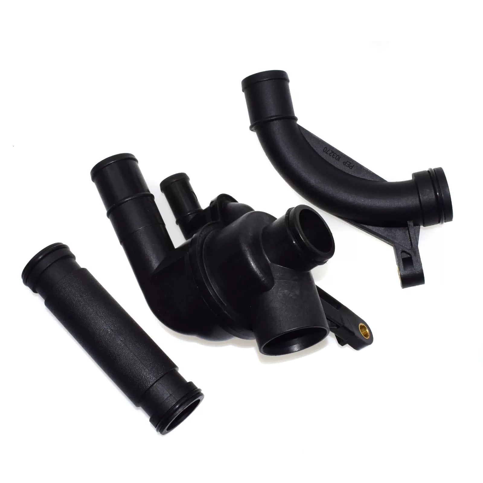 For 2002-2005 Land Rover Freelander Engine Coolant Thermostat Pipe Elbow Kit 6B93BC-57 [9]