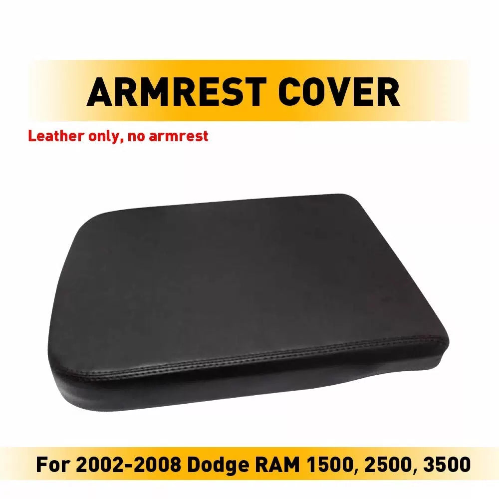 For 2002- 08 Dodge RAM 1500 2500 3500 Black Center Console Armrest Lid Cover EOA 6B93BC-57 [1]
