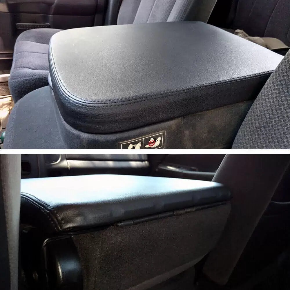 For 2002- 08 Dodge RAM 1500 2500 3500 Black Center Console Armrest Lid Cover EOA 6B93BC-57 [9]