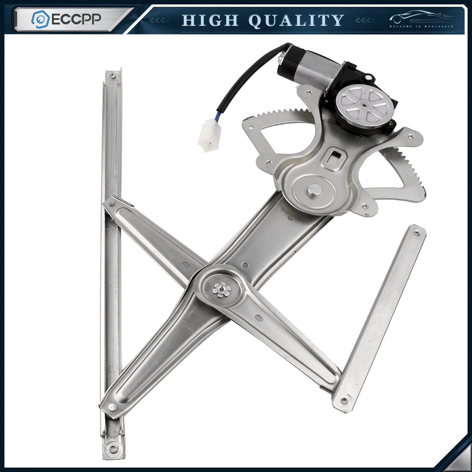 For 2003-08 Toyota for Corolla Front Driver Side Power Window Regulator w/ Motor 6B93BC-57 [8]