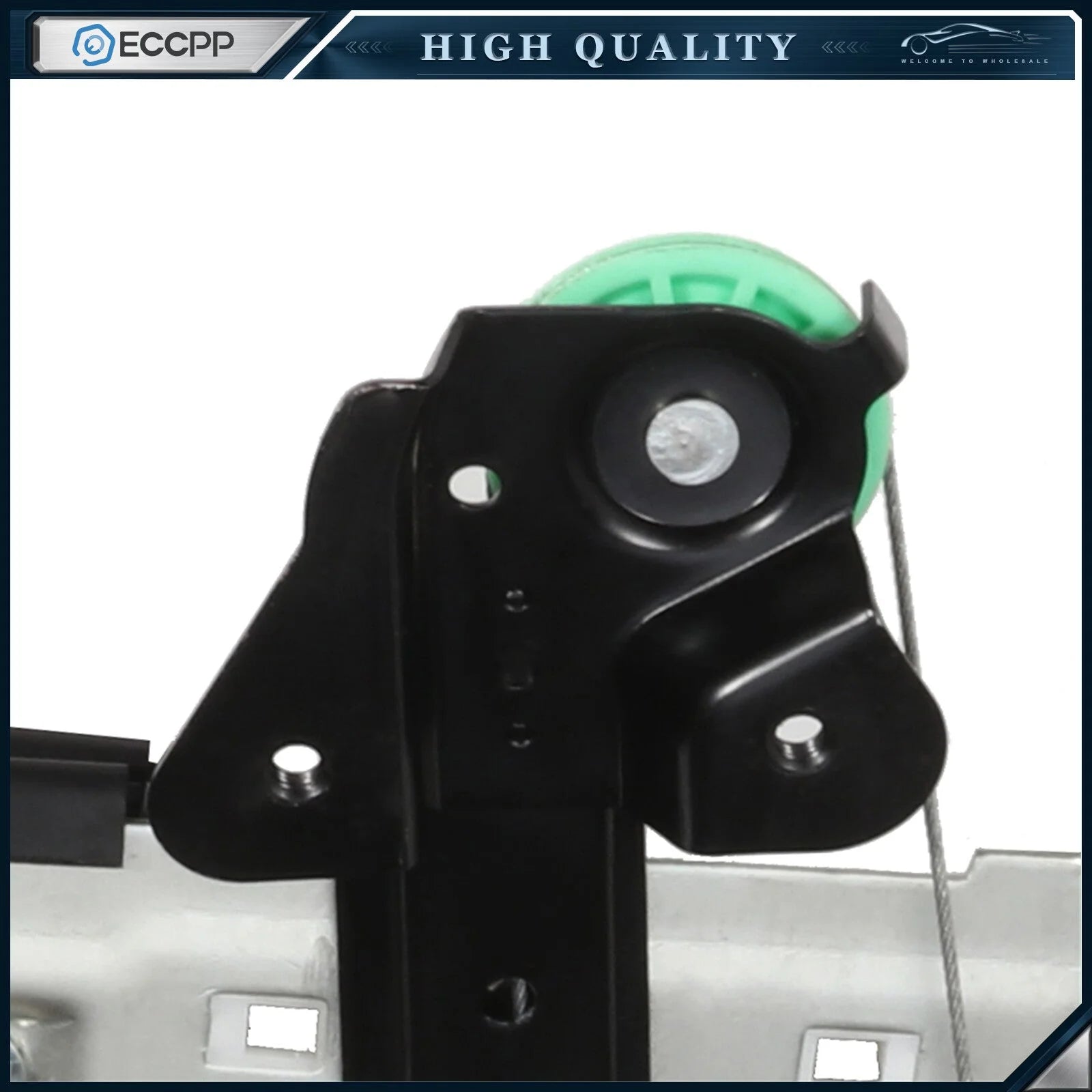 For 2003-2007 Cadillac CTS Rear Driver Side Power Window Regulator with Motor 6B93BC-57 [11]