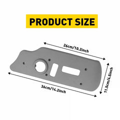 For 2003-2007 Chevrolet Silverado Sierra GMC LH Gray Power Seat Switch Bezel 6B93BC-57 [2]