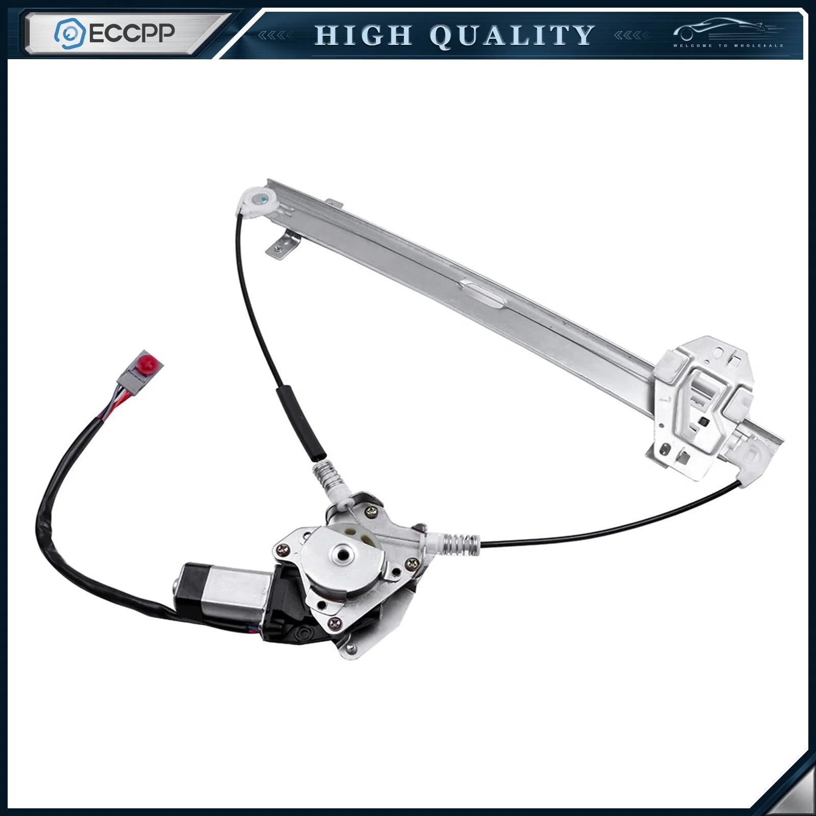 For 2003-2011 Honda Element Front Driver Side Power Window Regulator with Motor 6B93BC-57 [10]