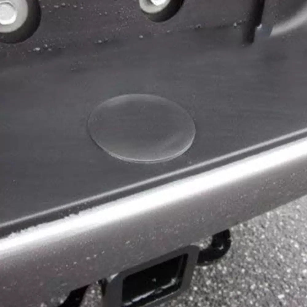 For 2003-2019 Dodge Ram 1500 2500 3500 Rear Tow Bumper Hook Cover Round Black 1X 6B93BC-57 [7]