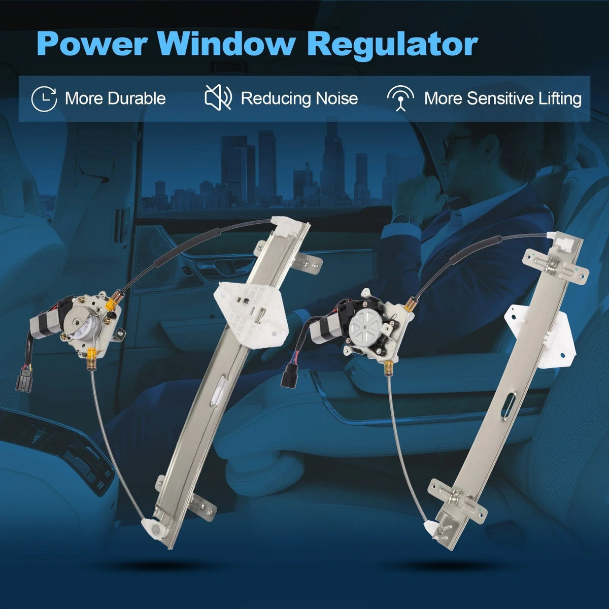 For 2004-2008 Acura TL Front Left Right Power Window Regulator With Motor KOEEP [1]
