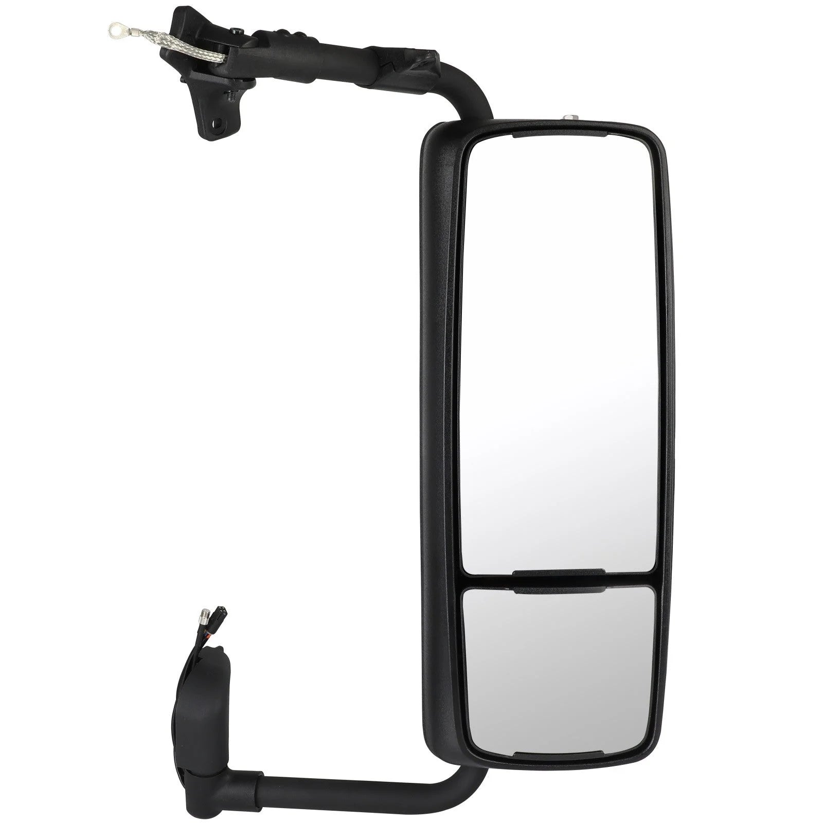 For 2004-2017 Volvo VNL Chrome Door Mirror Complete Right Passenger Side 6B93BC-57 [2]