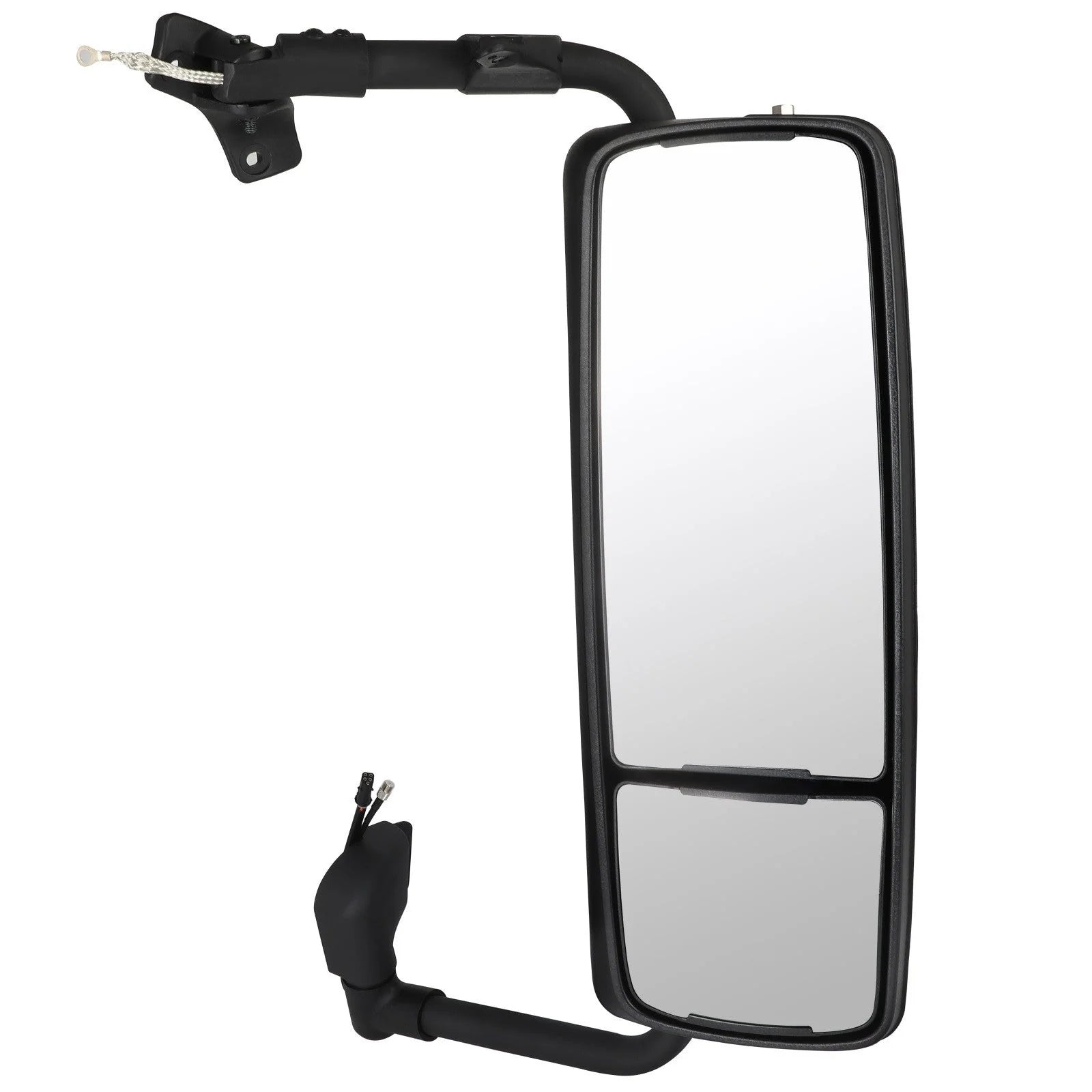 For 2004-2017 Volvo VNL Chrome Door Mirror Complete Right Passenger Side 6B93BC-57 [3]