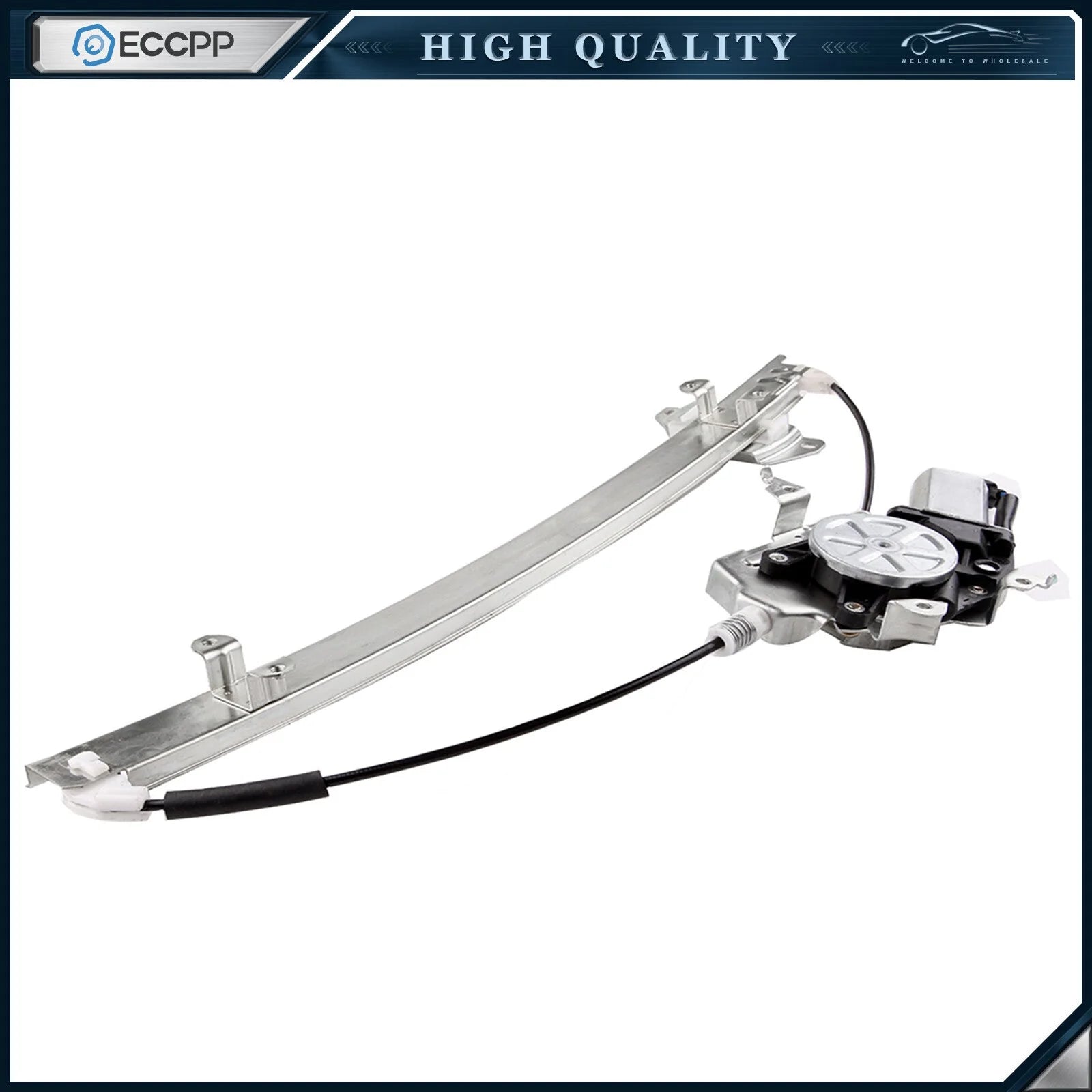 For 2005-2015 Nissan Frontier Front Driver Side Window Regulator with Motor 6B93BC-57 [10]