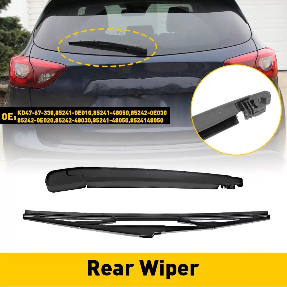 For 2007 2008 2009 Lexus RX350 Rear Wiper Arm & Blade High Quality Black Replace 6B93BC-57 [1]