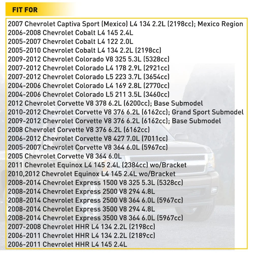 For 2007-2012 Chevrolet Silverado Tahoe Canister Vapor Purge Solenoid Valve US 6B93BC-57 [9]