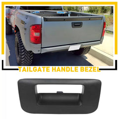 For 2007-2014 Silverado Sierra Pickup Truck Tailgate Handle Textured Trim Bezel 6B93BC-57 [1]