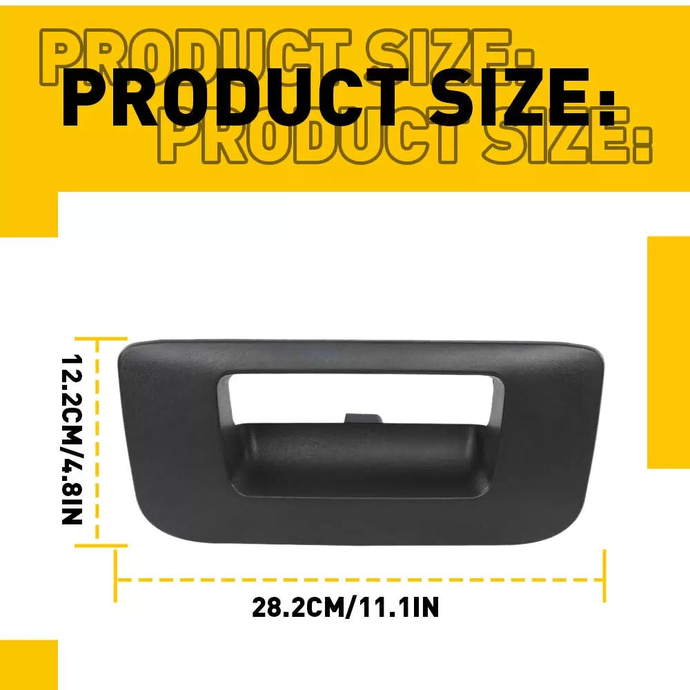 For 2007-2014 Silverado Sierra Pickup Truck Tailgate Handle Textured Trim Bezel 6B93BC-57 [2]