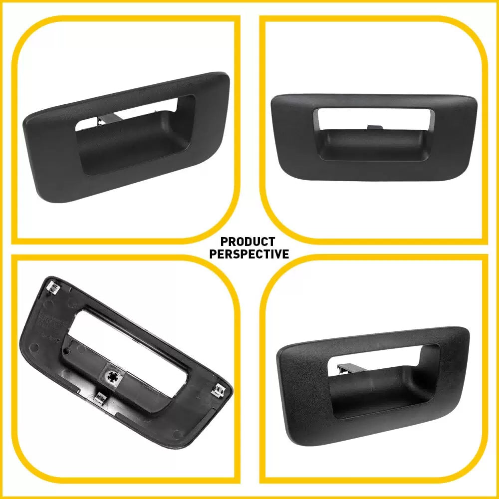 For 2007-2014 Silverado Sierra Pickup Truck Tailgate Handle Textured Trim Bezel 6B93BC-57 [4]