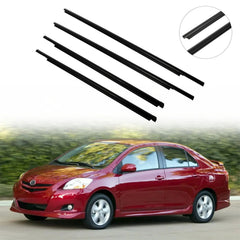 For 2007-2016 Toyota Yaris Sedan Front & Rear Door Window Seal Belt Molding 6B93BC-57 [3]