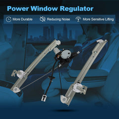 For 2008-04 Nissan Maxima Front Left Driver with Motor Window Regulator w/ Motor 6B93BC-57 [1]