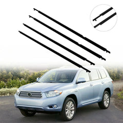 For 2008-2010 Toyota Highlander Door Window Seal Belt Molding Front & Rear KOEEP [3]