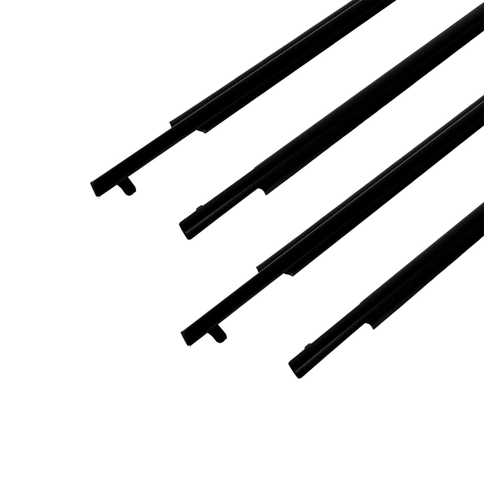 For 2008-2010 Toyota Highlander Door Window Seal Belt Molding Front & Rear KOEEP [8]
