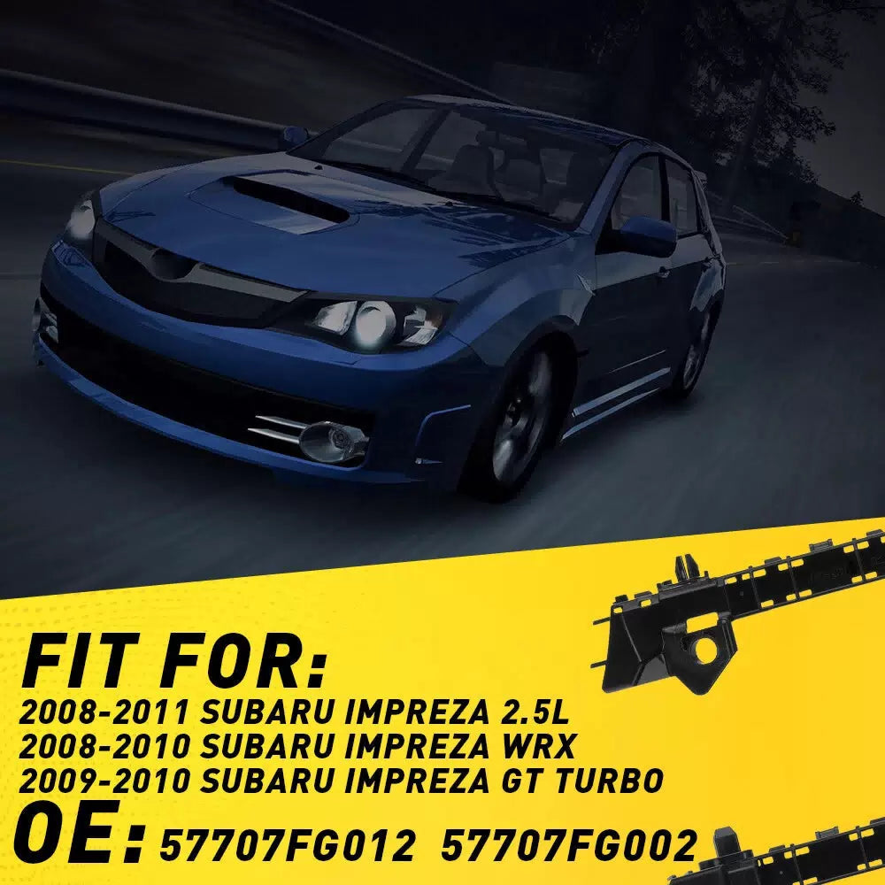 For 2008-2011 Subaru Impreza Front Left Right Brackets Bumper 57707FG012 EOA 6B93BC-57 [3]