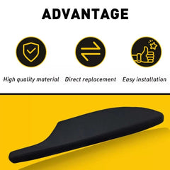 For 2008-2012 Honda Accord Coupe Right Side Armrest Door Panel Black Leather EOA 6B93BC-57 [3]