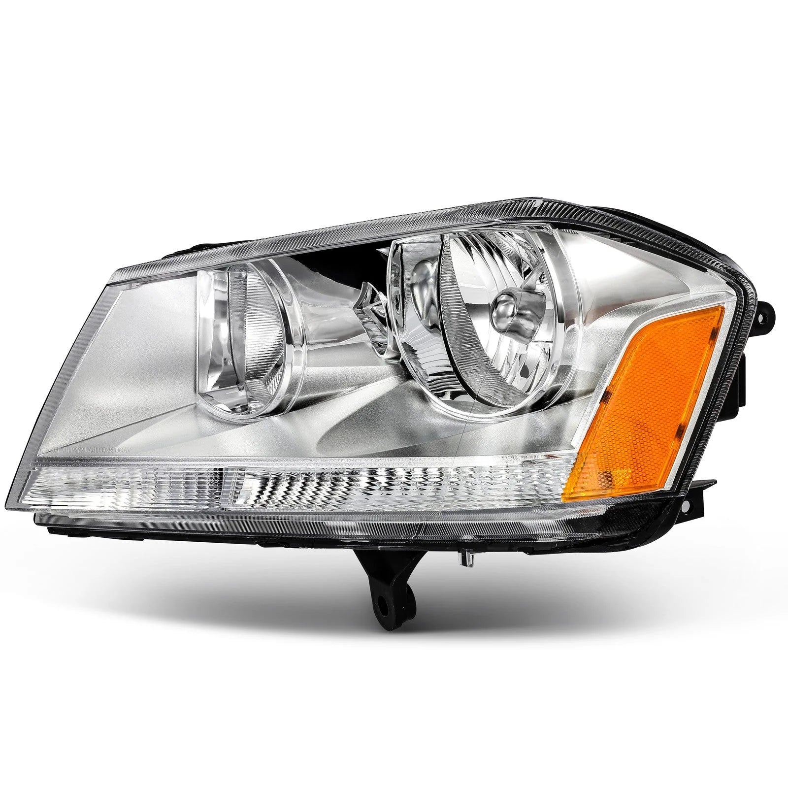 For 2008-2013 2014 Dodge Avenger SXT SE Chrome Housing Headlights Assembly L+R KOEEP [6]