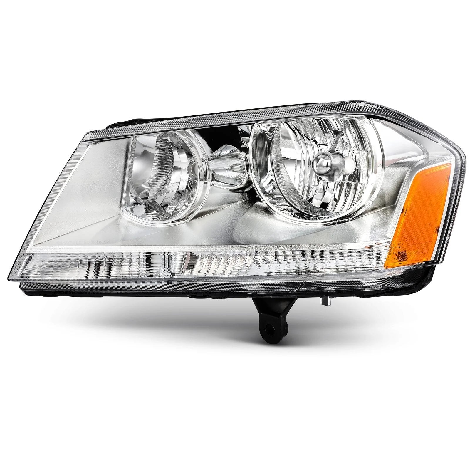 For 2008-2013 2014 Dodge Avenger SXT SE Chrome Housing Headlights Assembly L+R KOEEP [7]