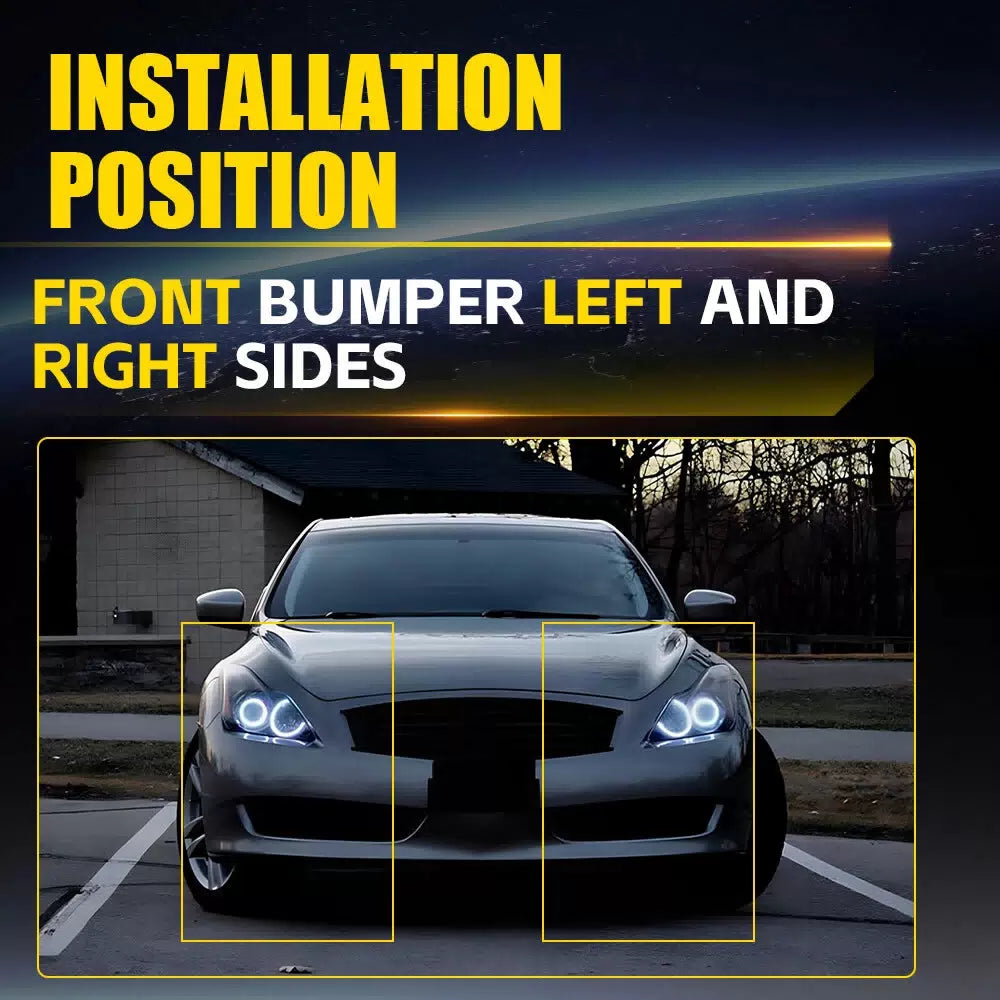 For 2008-2013 Infiniti G37/2014-2015 Q60 Bumper Fender Bracket Support Front EOA 6B93BC-57 [5]