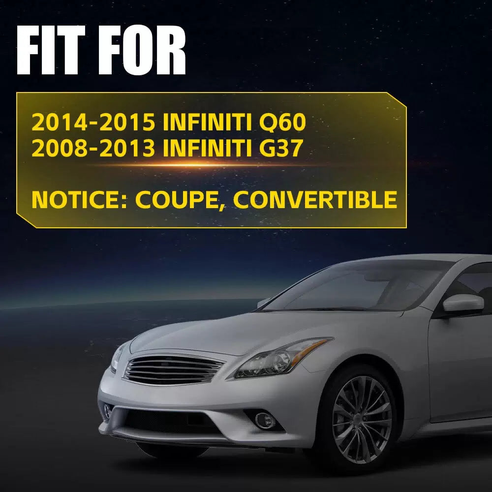 For 2008-2013 Infiniti G37/2014-2015 Q60 Bumper Fender Bracket Support Front EOA 6B93BC-57 [9]