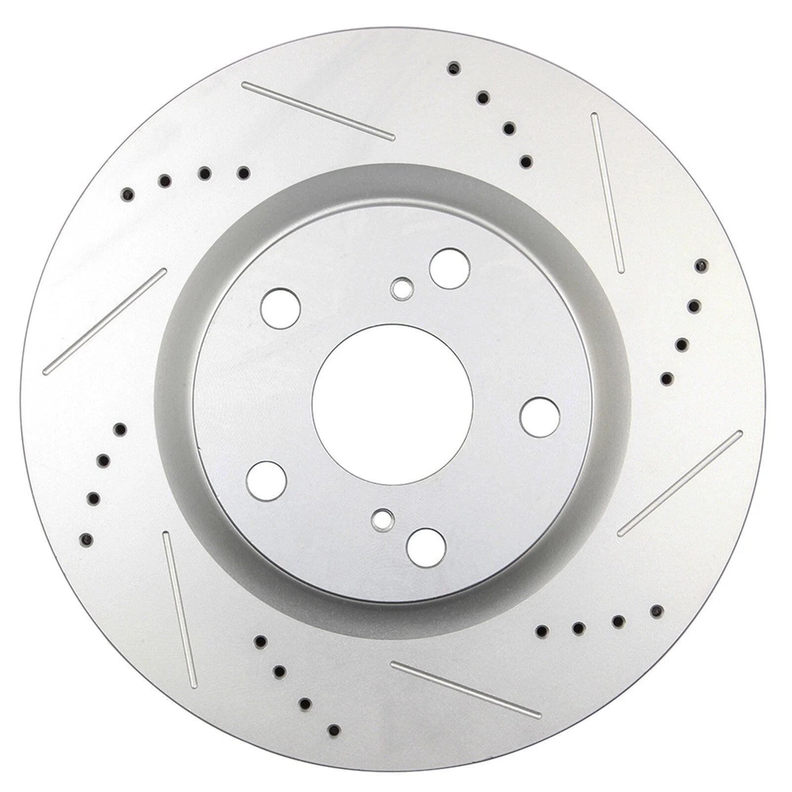 For 2008-2017 Toyota Camry Avalon Front Drilled & Slotted Rotors + Brake Pads 6B93BC-57 [6]