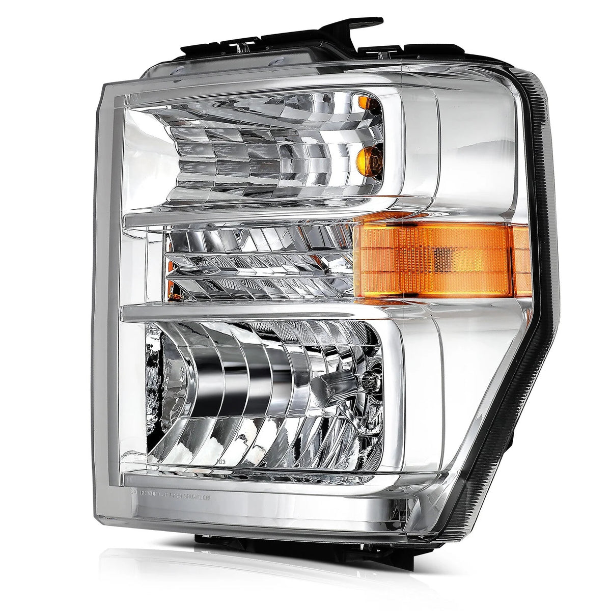 For 2008-2021 Ford E150-E450 F650 F750 Truck Aero Chrome Left Side Headlight 6B93BC-57 [1]