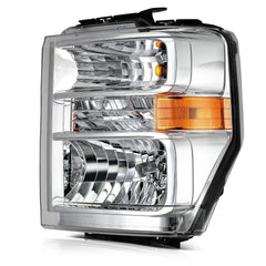 For 2008-2021 Ford E150-E450 F650 F750 Truck Aero Chrome Left Side Headlight 6B93BC-57 [1]