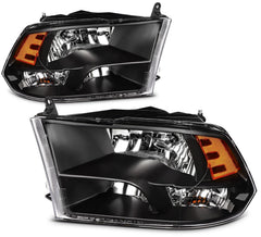 For 2009-2018 Dodge Ram 1500 2500 3500 Headlights Assembly Pair Replacement lamp 6B93BC-57 [2]