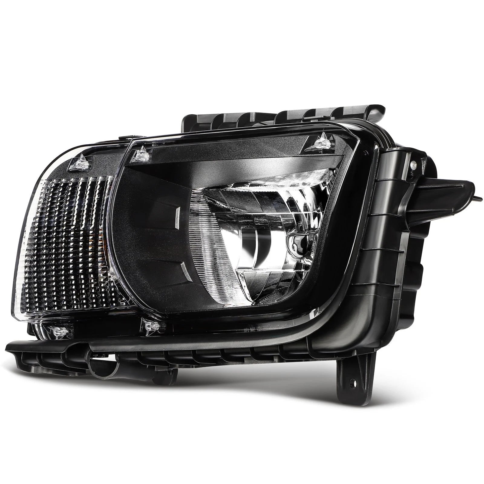 For 2010 2011-2013 Chevy Camaro Black Housing Headlight Assembly Left Side 6B93BC-57 [4]